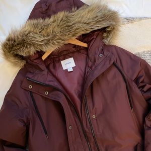 Burgundy Parka ❄️